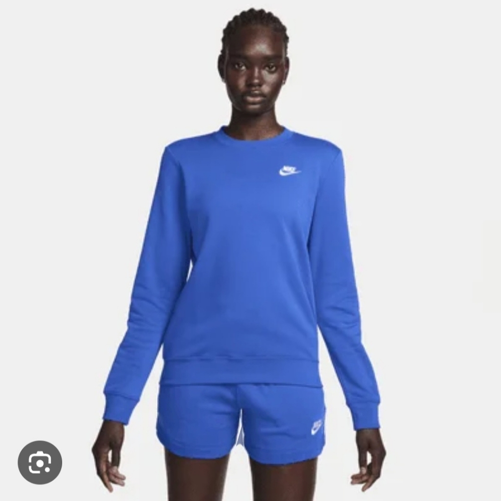 Nike Women's Blue Sweatshirt
